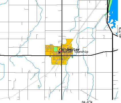 Butler township, OH map