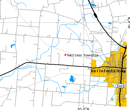 harrison township zonning map