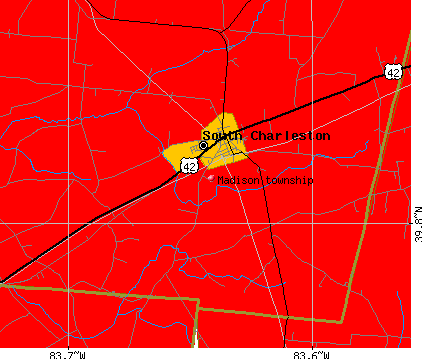 Madison township, OH map