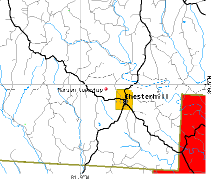 Marion township, OH map