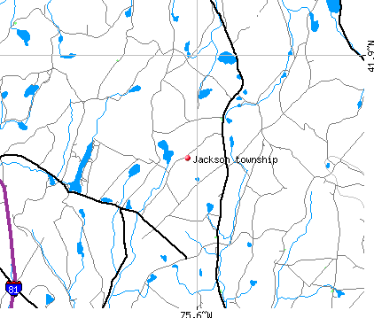 Jackson township, PA map