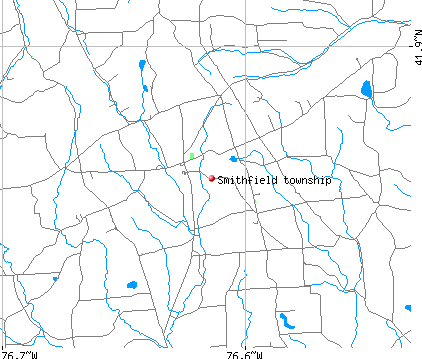 Smithfield township, PA map