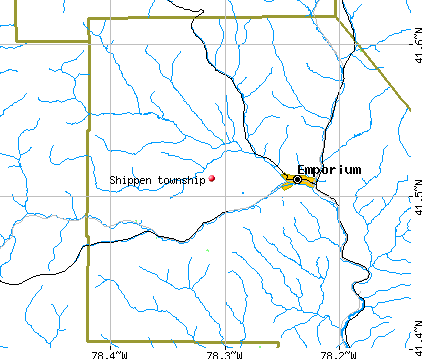 shippen township pa cameron pennsylvania detailed county profile