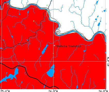 Shohola township, PA map