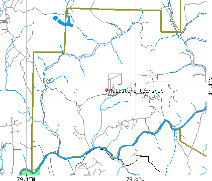 Millstone township, PA map