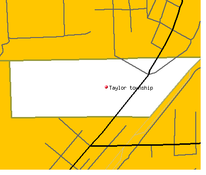 Taylor township, PA map