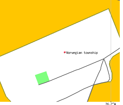 Norwegian township, PA map