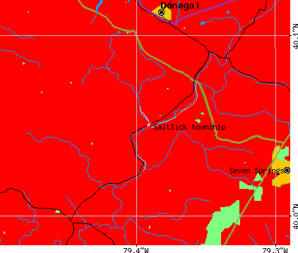 Saltlick township, PA map