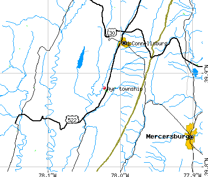 Ayr township, PA map