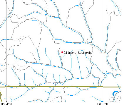 Gilmore township, PA map