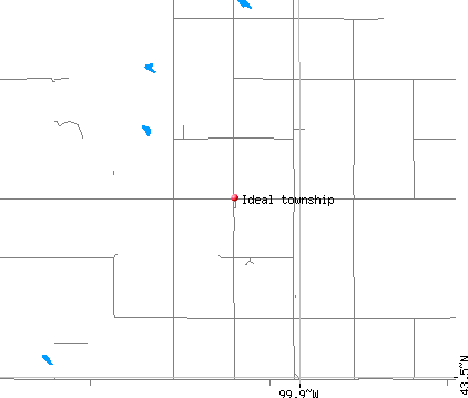 Ideal township, SD map