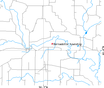 Bernadotte township, IL map