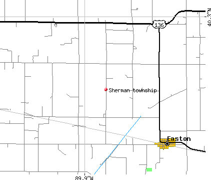 Sherman township, IL map