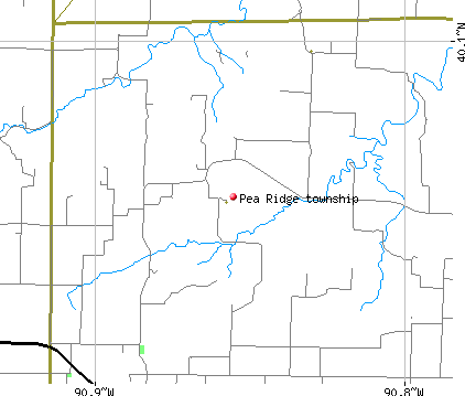 Pea Ridge township, IL map