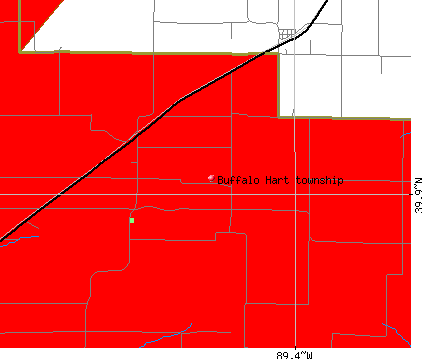 Buffalo Hart township, IL map
