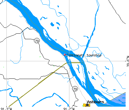 Cincinnati township, IL map