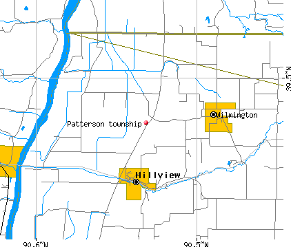 Patterson township, IL map