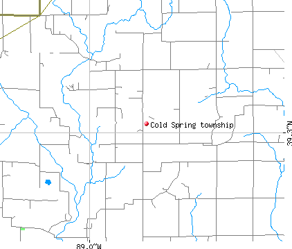 Cold Spring township, IL map