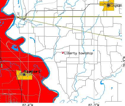 liberty township ohio map