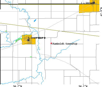 Humboldt township, IA map