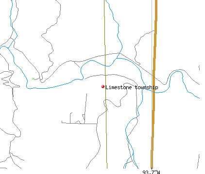 Limestone township, AR map
