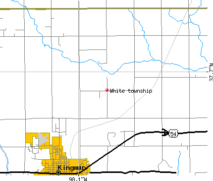 White township, KS map