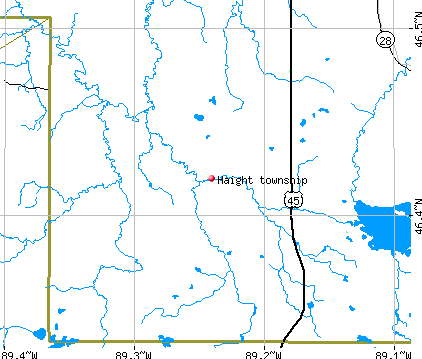 Haight township, MI map