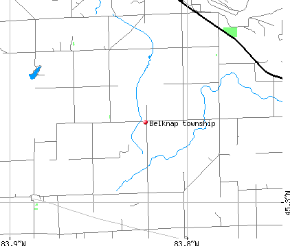 Belknap township, MI map