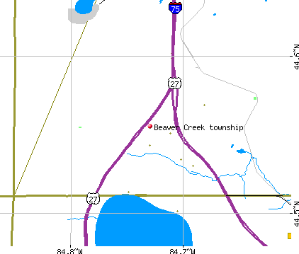 Beaver Creek township, MI map
