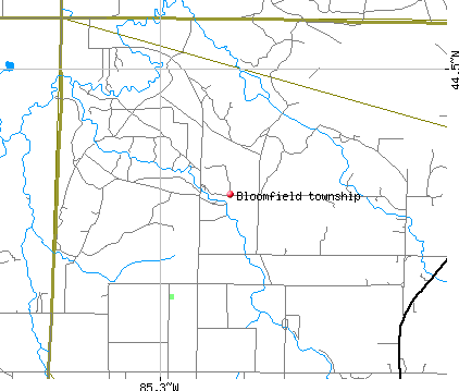 Bloomfield township, MI map