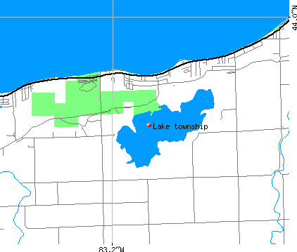 Lake township, MI map