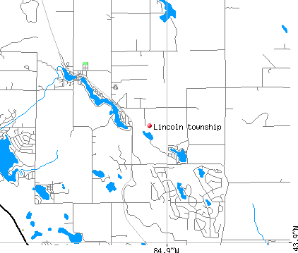 Lincoln township, MI map