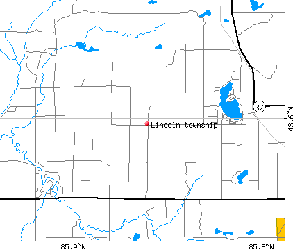 Lincoln township, MI map