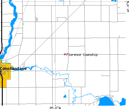 Florence township, MI map