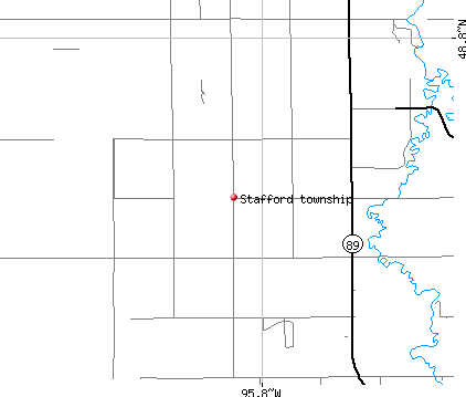 Stafford township, MN map