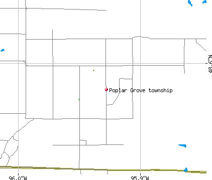 Poplar Grove township, MN map