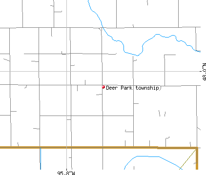Deer Park township, MN map