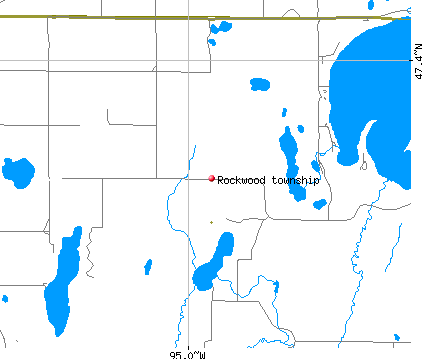 Rockwood township, MN map