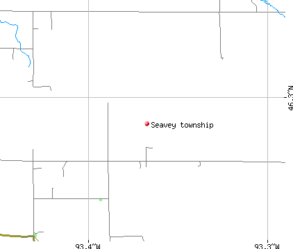 Seavey township, MN map