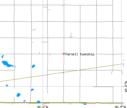 Parnell township, MN map