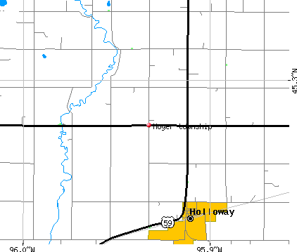 Moyer township, MN map