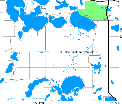 Lake Andrew township, MN map