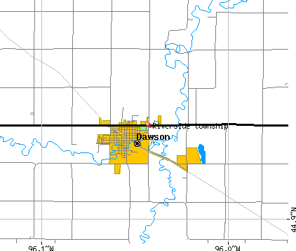 Riverside township, MN map