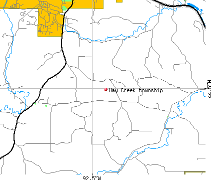 Hay Creek township, MN map