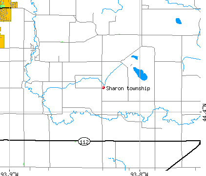 Sharon township, MN map