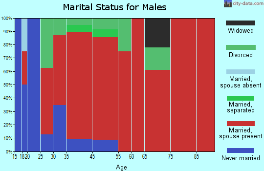 Fleming marital status for males