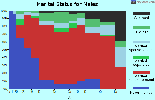 Big Bear marital status for males