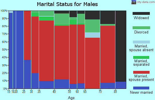 Hamptonburgh marital status for males