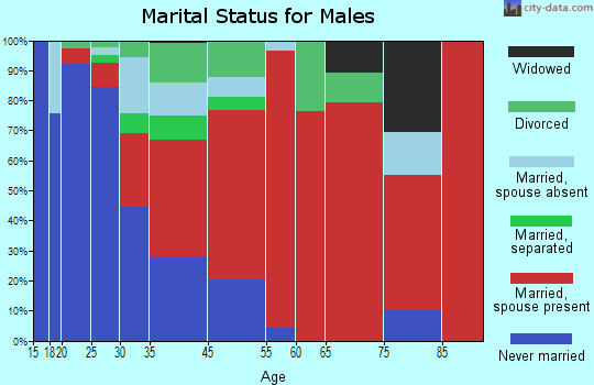 Henrietta marital status for males