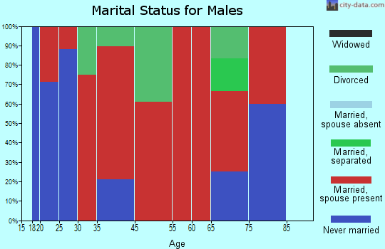 Hornellsville marital status for males